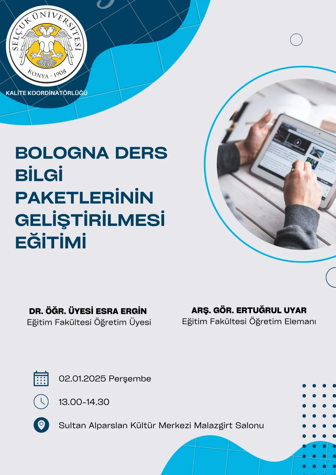 Bologna Ders Bilgi Paketlerinin Geliştirilmesi 